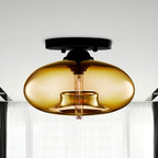 Orenelis Glass Ceiling Light-Moonnatur