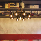 Fendelfern Metal Chandelier-Moonnatur