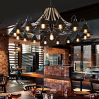 Fendelfern Metal Chandelier-Moonnatur