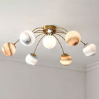 Orenenora Glass Ceiling Light-Moonnatur