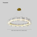 Hildenrose Acrylic Chandelier-Moonnatur
