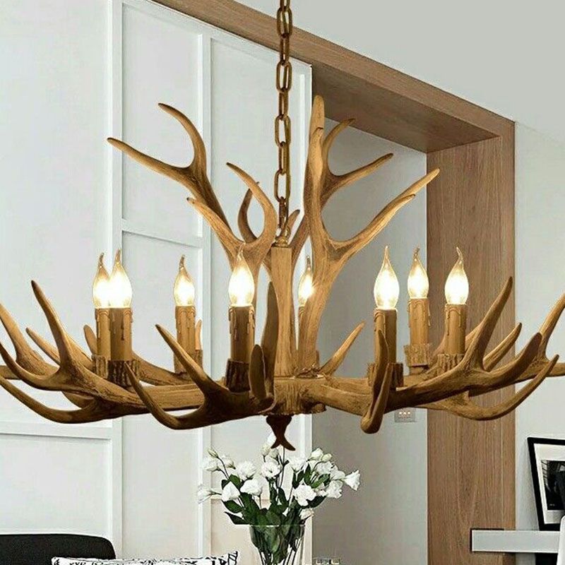 Ordelenelle Resin Chandelier-Moonnatur