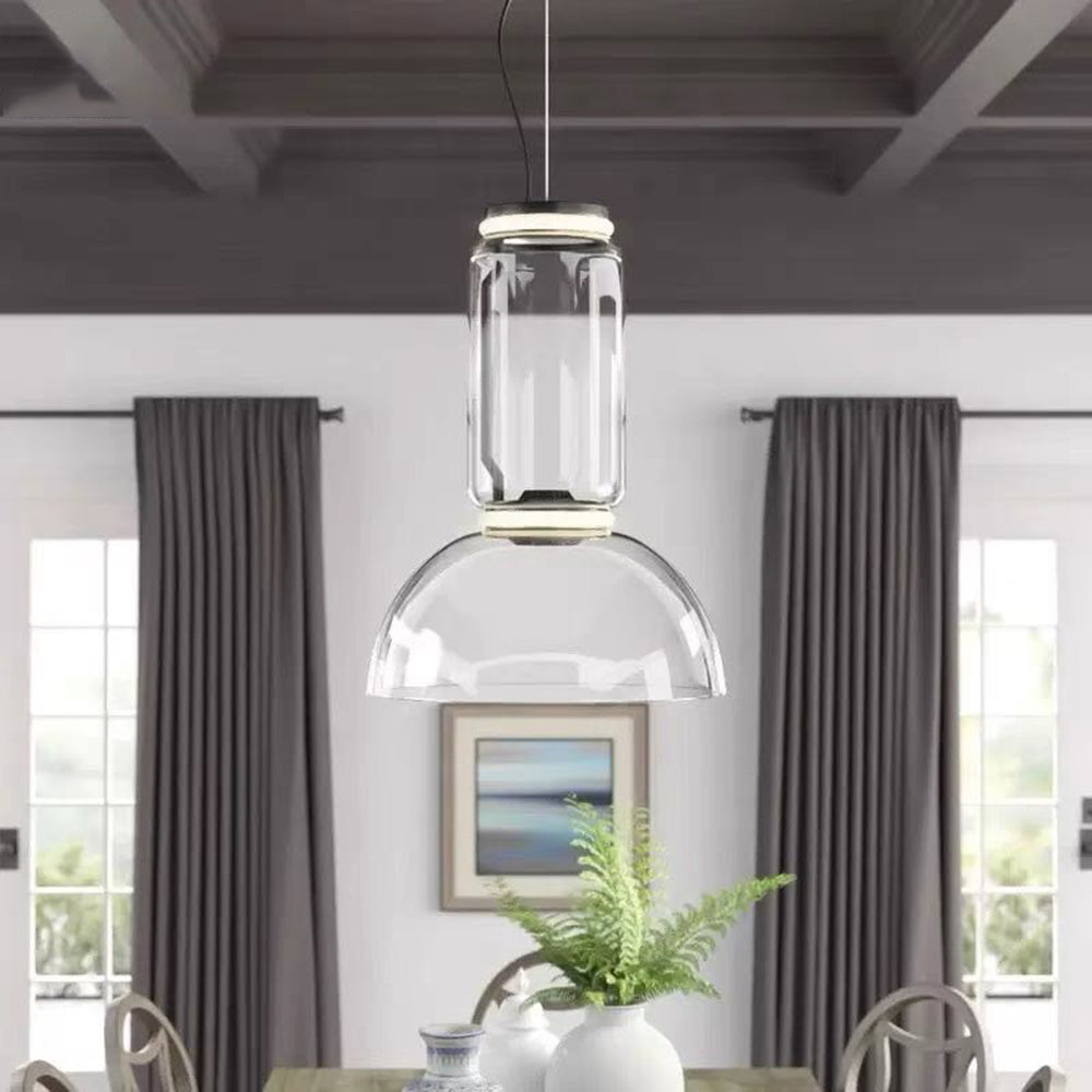 Baldenonna Glass Pendant Light-Moonnatur