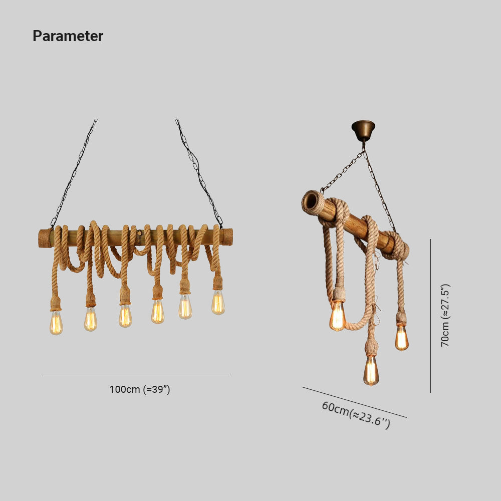 Envermoss Bamboo Pendant Light-Moonnatur