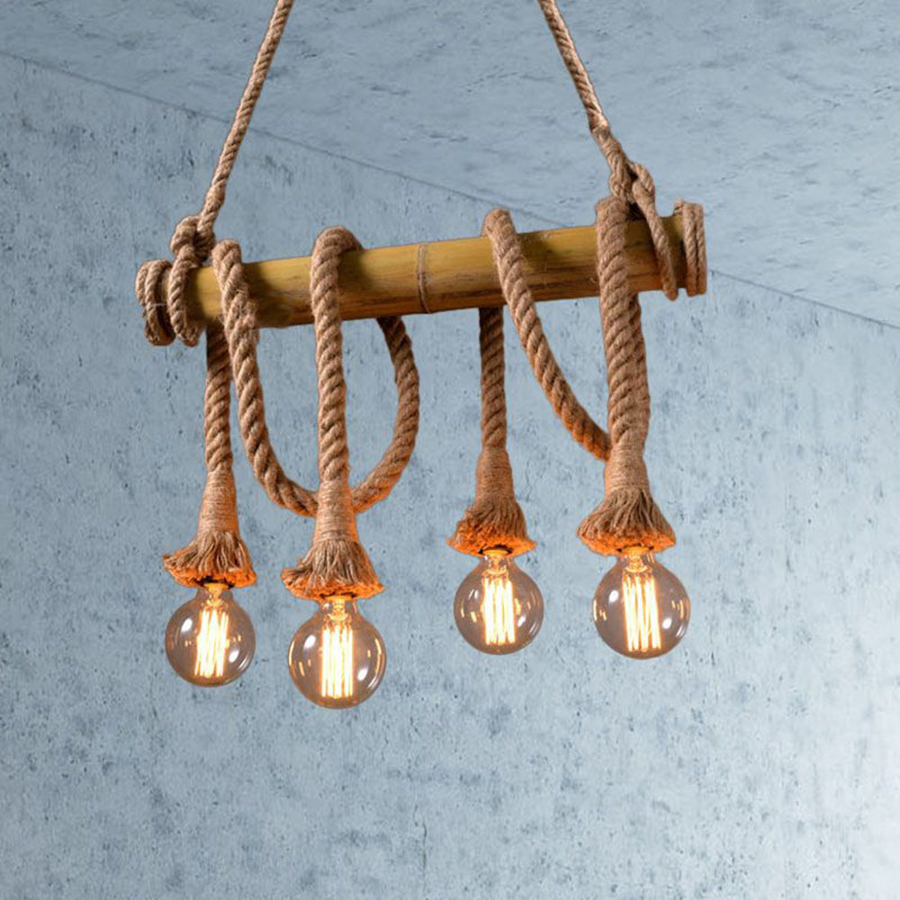 Envermoss Bamboo Pendant Light-Moonnatur