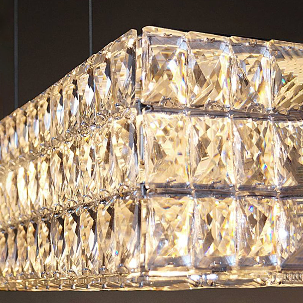 Quenelwell Crystal Chandelier-Moonnatur