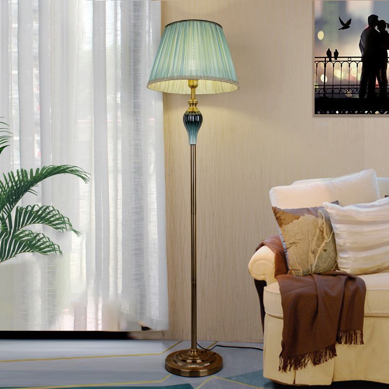 Merrenelis Fabric Floor Lamp-Moonnatur