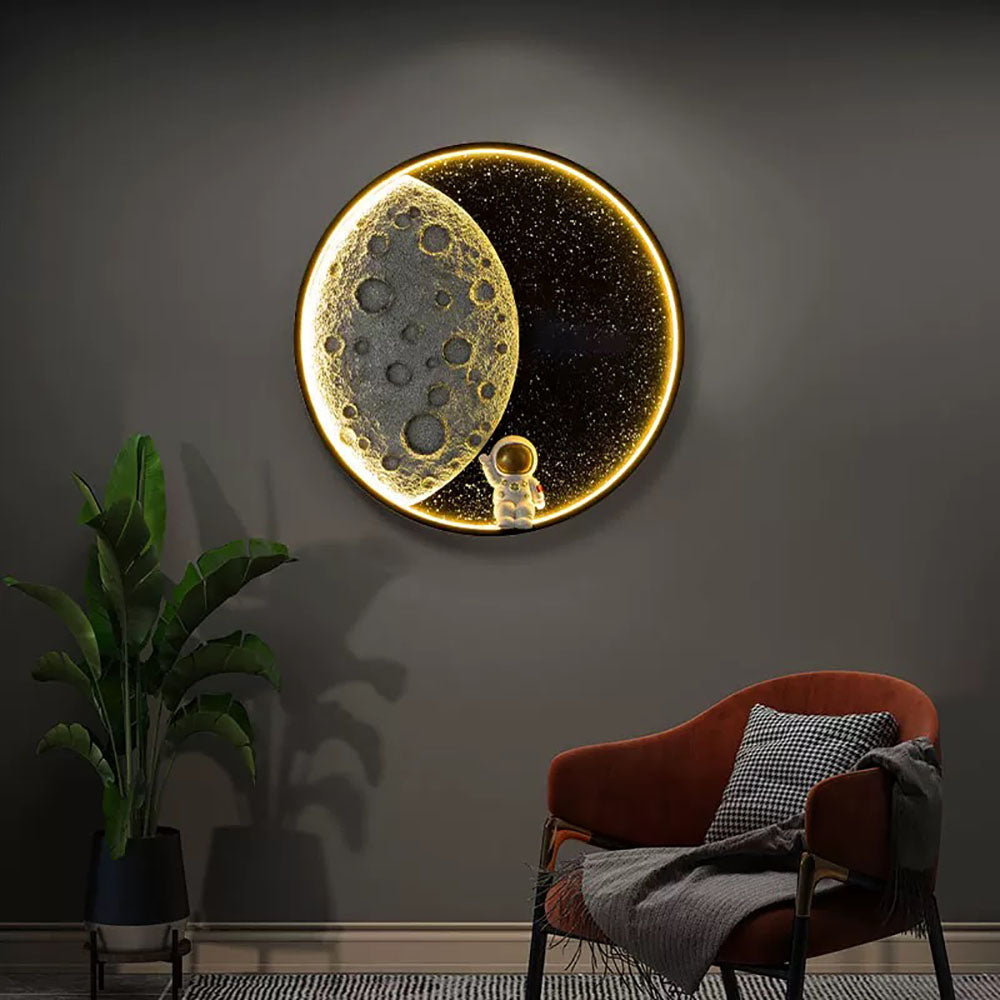 Lathenorie Metal Wall Light-Moonnatur