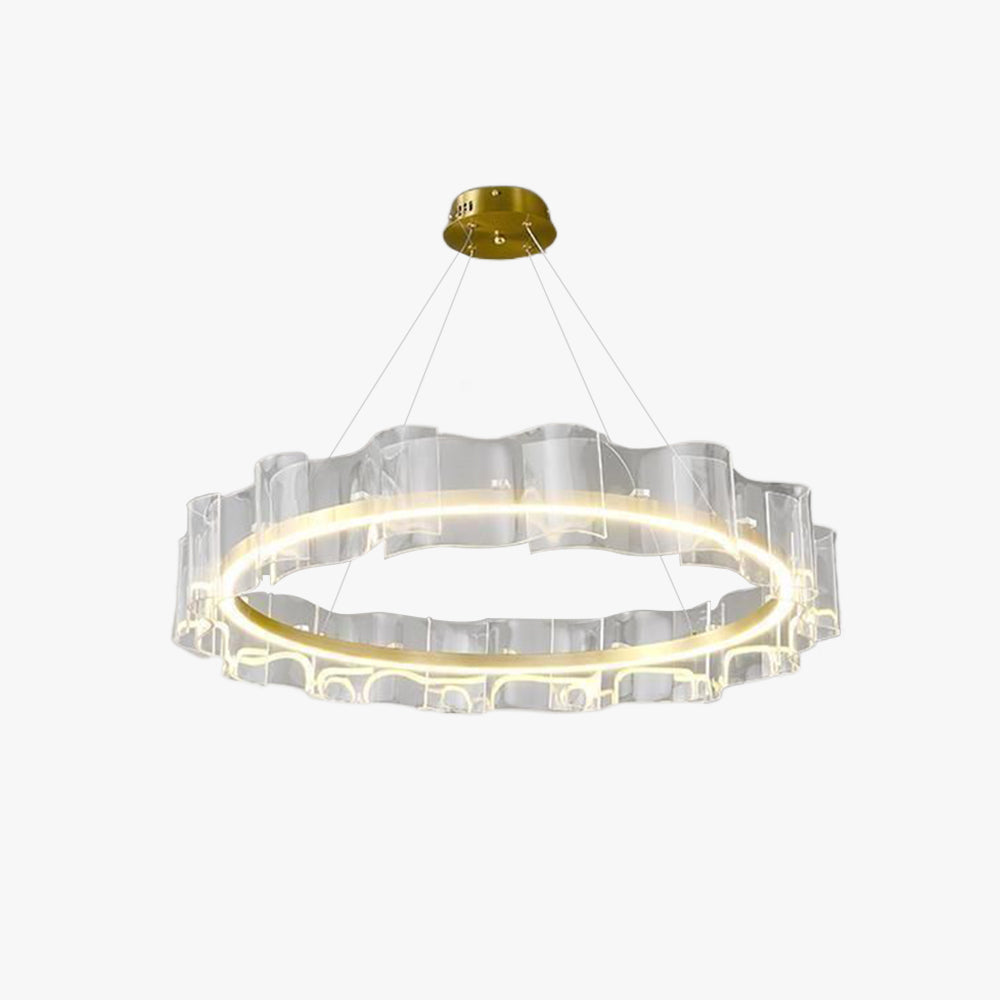 Hildenrose Acrylic Chandelier-Moonnatur
