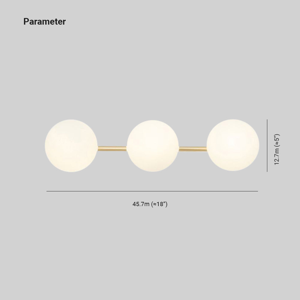 Islenlark Glass Wall Light-Moonnatur