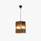 Morrelara Pine Wood Pendant Light-Moonnatur