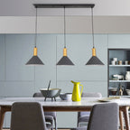 Denelvale Metal Pendant Light-Moonnatur