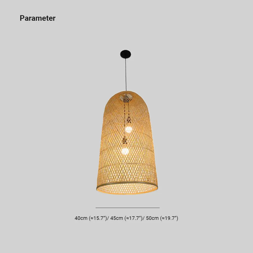 Selvenden Bamboo Pendant Light-Moonnatur