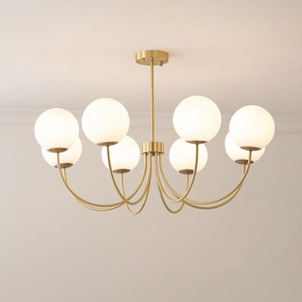 Nethenenelle Glass Chandelier-Moonnatur
