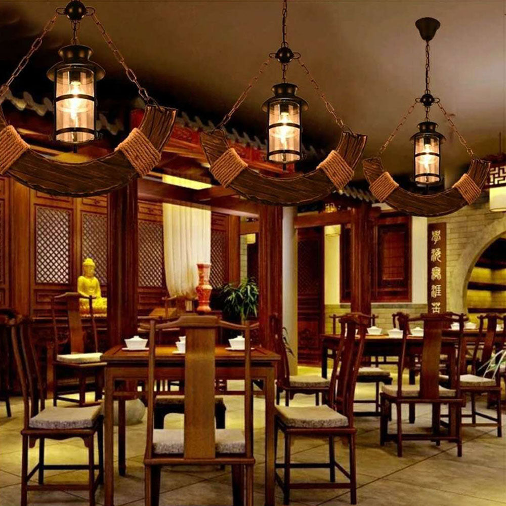 Valdenrose Pine Wood Pendant Light-Moonnatur