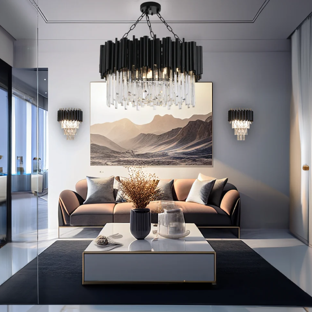 Fendelhaven Crystal Chandelier-Moonnatur