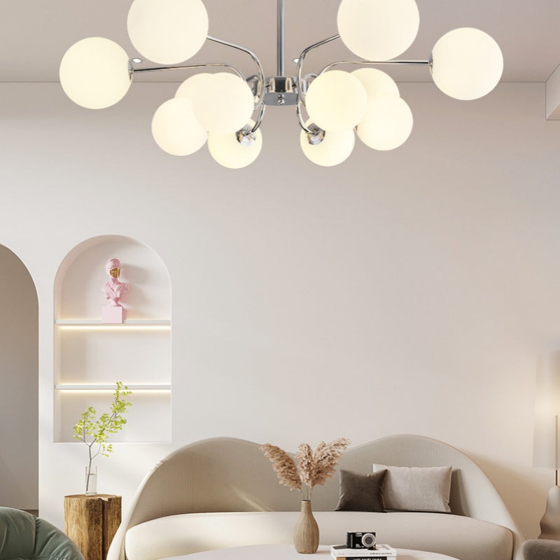 Quenelelyn Glass Chandelier-Moonnatur