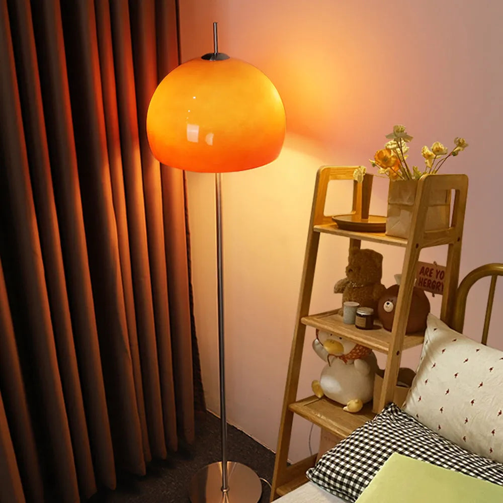 Merreneris Glass Floor Lamp-Moonnatur