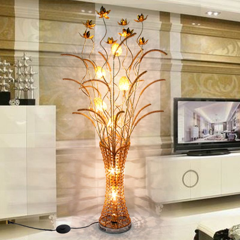 Orenvale Metal Floor Lamp-Moonnatur