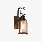 Farnelfield Glass Wall Light-Moonnatur