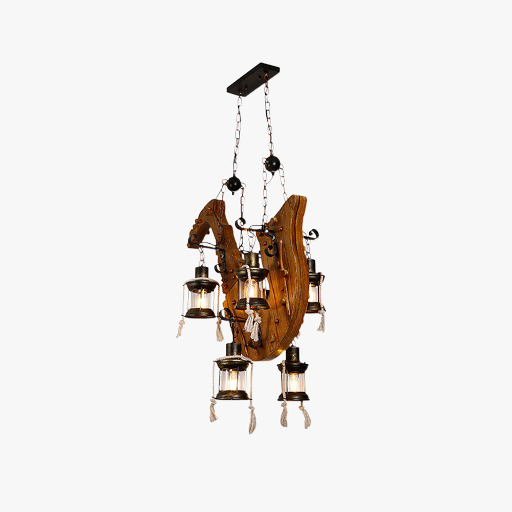 Merrenenis Pine Wood Pendant Light-Moonnatur