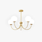 Nethenenelle Glass Chandelier-Moonnatur