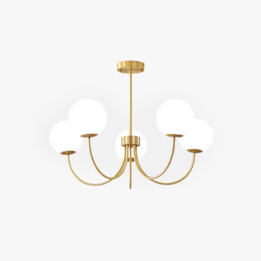Nethenenelle Glass Chandelier-Moonnatur