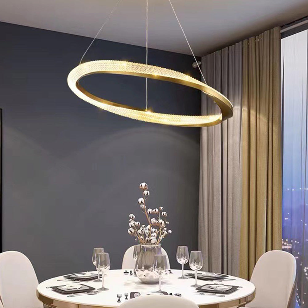 Meldenora Acrylic Pendant Light-Moonnatur