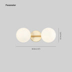 Islenlark Glass Wall Light-Moonnatur
