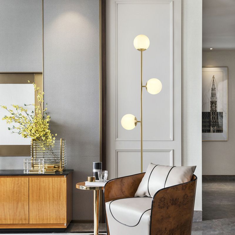 Pardenelyn Glass Floor Lamp-Moonnatur