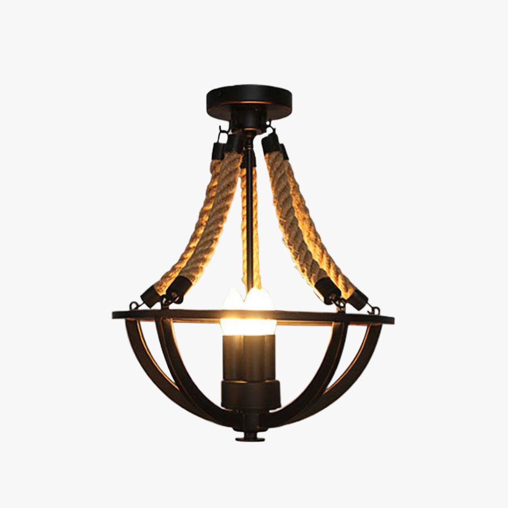 Ivrenaria Metal Chandelier-Moonnatur