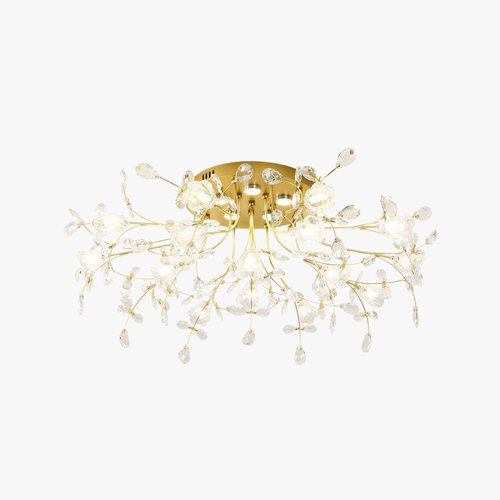 Weldenelia Glass Ceiling Light-Moonnatur