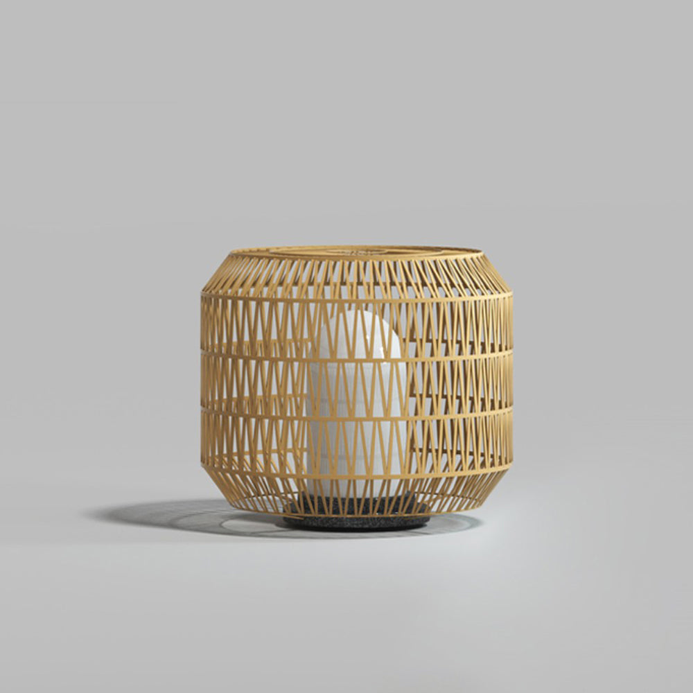 Lathenwynne Rattan Floor Lamp-Moonnatur