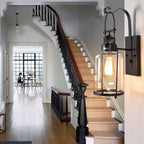 Farnelfield Glass Wall Light-Moonnatur