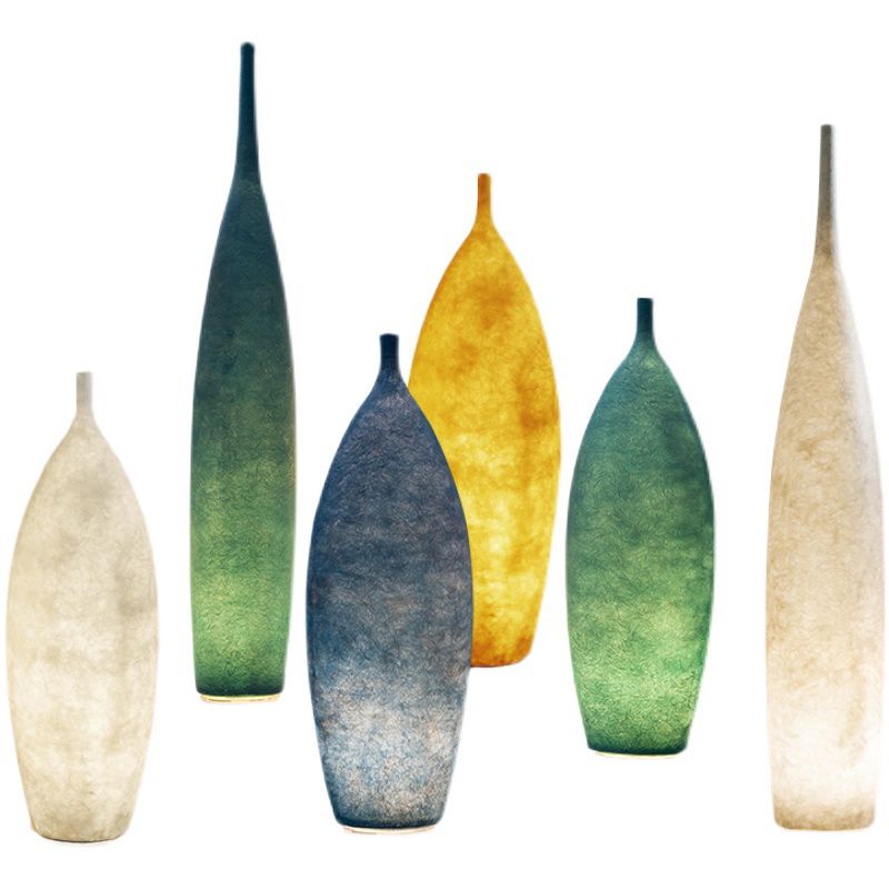 Laderonna Resin Floor Lamp-Moonnatur