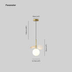 Sardenholm Glass Pendant Light-Moonnatur