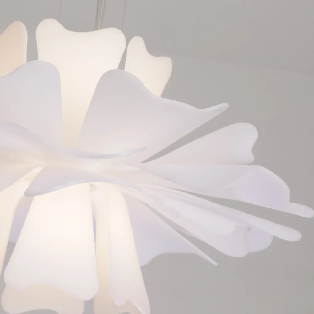 Niva Elegant Flower Pendant Light White - Neutralighting