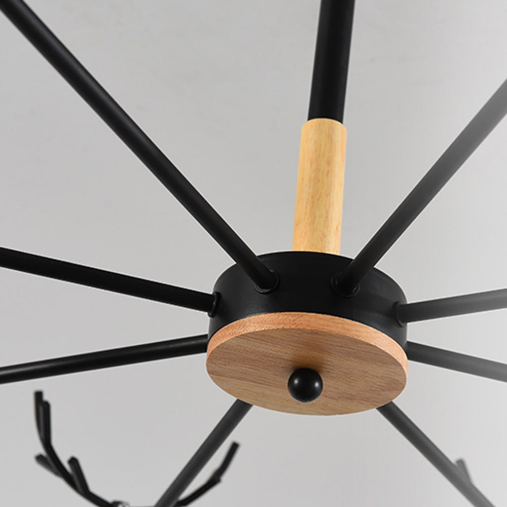 Keldelenna Wood Pendant Light-Moonnatur