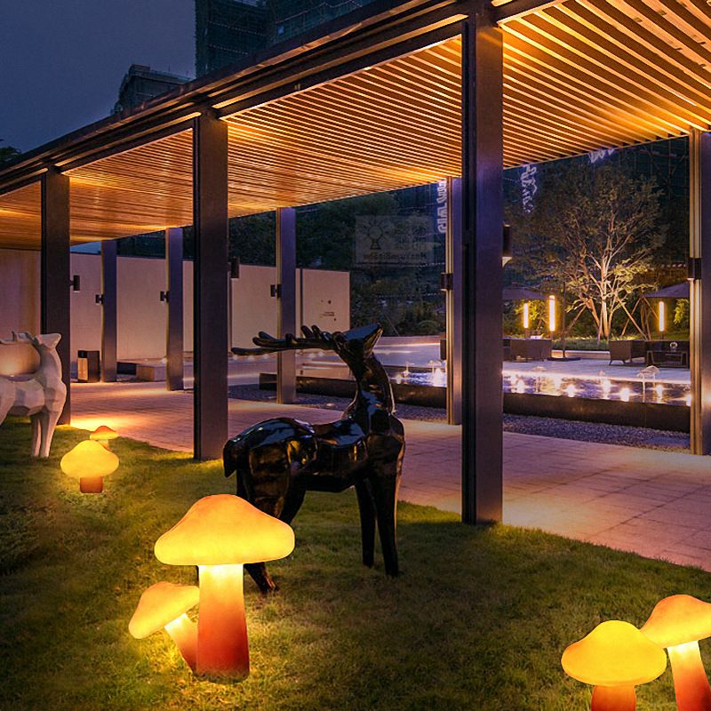 Whiteniel Resin Outdoor Light-Moonnatur