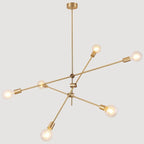 Ferrowlynne Glass Chandelier-Moonnatur