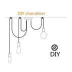 Haverlyn Metal Chandelier-Moonnatur