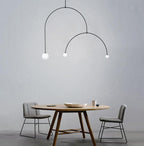 Brackwyn Glass Chandelier-Moonnatur