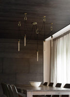 Korrena Metal Chandelier-Moonnatur