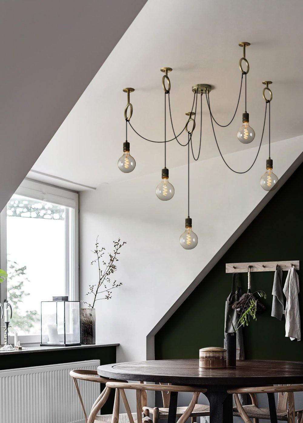 Korrena Metal Chandelier-Moonnatur