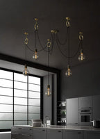 Korrena Metal Chandelier-Moonnatur