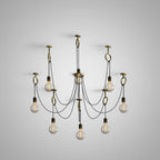 Korrena Metal Chandelier-Moonnatur