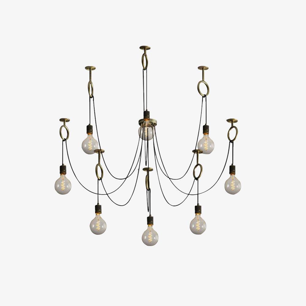 Korrena Metal Chandelier-Moonnatur