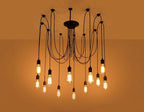 Haverlyn Metal Chandelier-Moonnatur