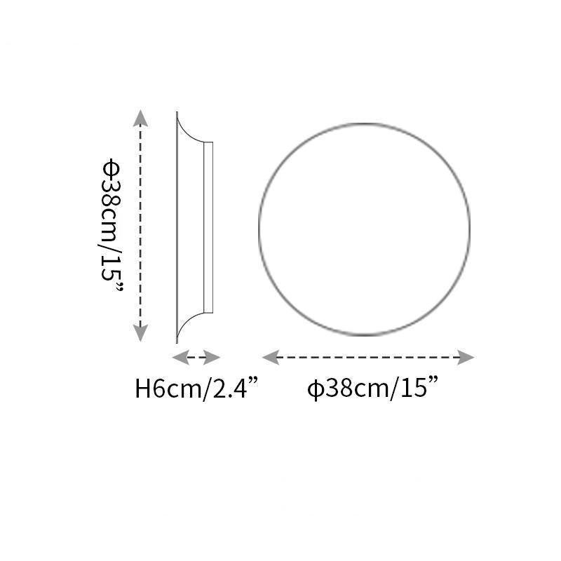 Mareven Metal Wall Lamp-Moonnatur