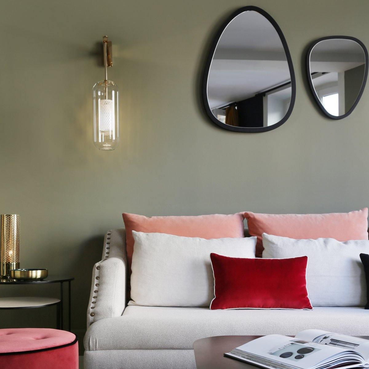 Jovara Glass Wall Light-Moonnatur
